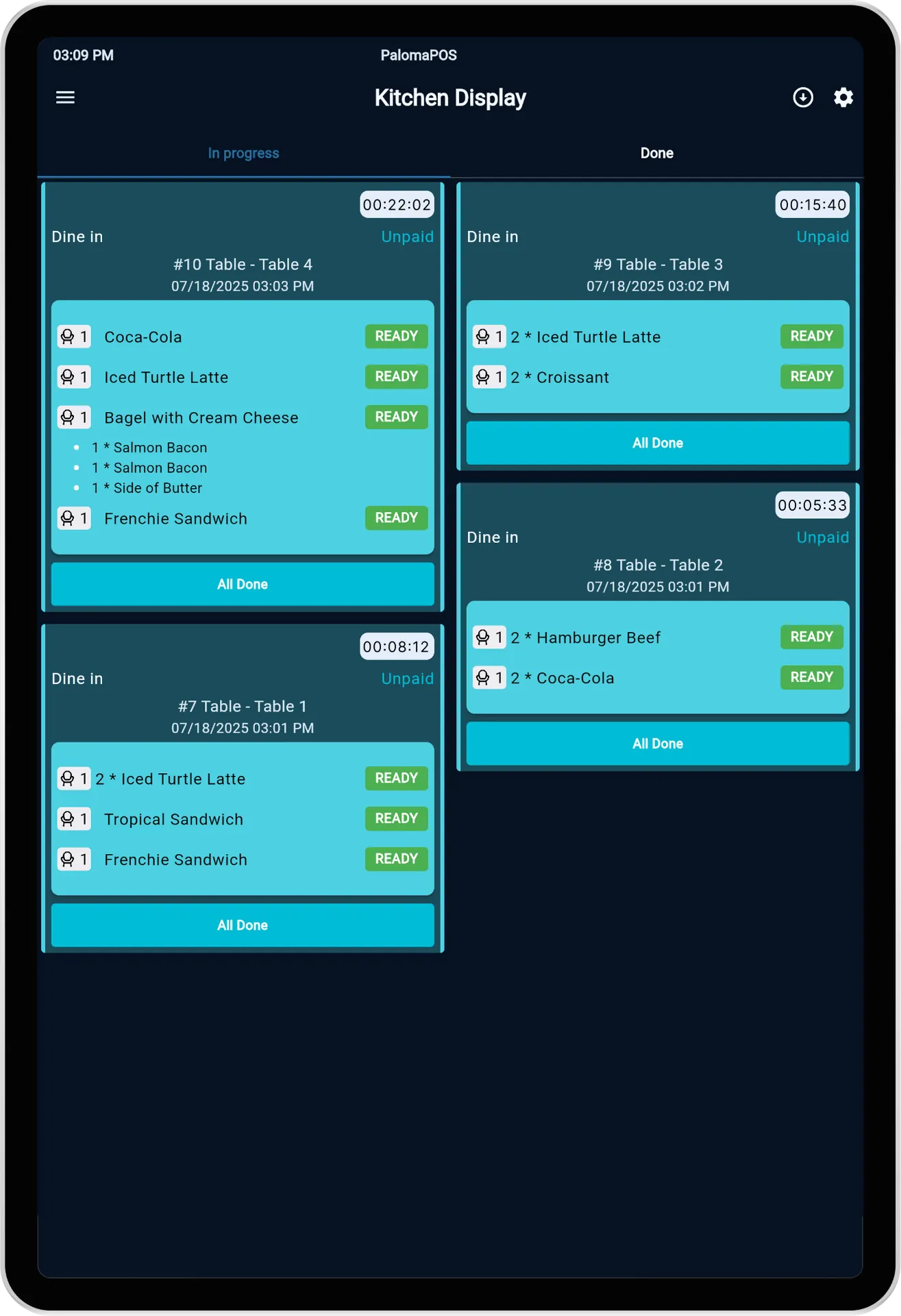 Kitchen Display System